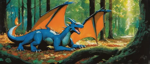 forest dragon,charizard,painted dragon,dragon of earth,draconic,dragon li,dragon,terrestrial animal,fantasia,cynorhodon,loukaniko,dark-type,dinokonda,dinosaruio,pterodactyl,moraine,drexel,defense,gryphon,dragon design,Illustration,Paper based,Paper Based 12