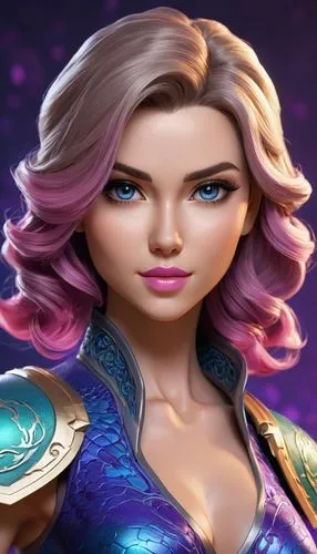 jaina,maeve,liliana,delenn,varya,lilandra,Unique,3D,3D Character