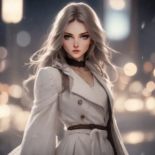 white rose snow queen,behenna,odette,ashe,eira,white winter dress,Photography,Cinematic