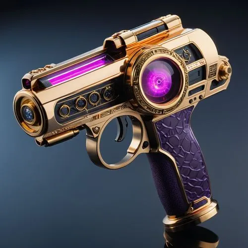 hawkmoon,colt,grafer,gjallarhorn,derringer,sidearm,astrascope,popgun,gold and purple,mida,servitor,vanu,galaxity,pistola,tower pistol,cubagua,revolver,beretta,vintage pistol,blaster,Photography,General,Realistic