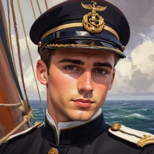 brown sailor,capitaine,helmsman,captain,seafarer,capitan,hornblower,capitano,yachtsman,cocaptain,efron,boatswain,schnetzer,shipman,crewmember,haytham,aleksandr,midshipman,commandeer,leyendecker,Conceptual Art,Fantasy,Fantasy 18