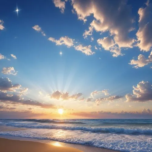 sunburst background,god rays,sunrise beach,sun rays,sunrays,sunbeams,sun and sea,rays of the sun,sun ray,beautiful beach,dream beach,beach scenery,atmosphere sunrise sunrise,sunray,easter sunrise,bright sun,sunbeams protruding through clouds,sun burst,beautiful beaches,sunburst,Photography,General,Realistic