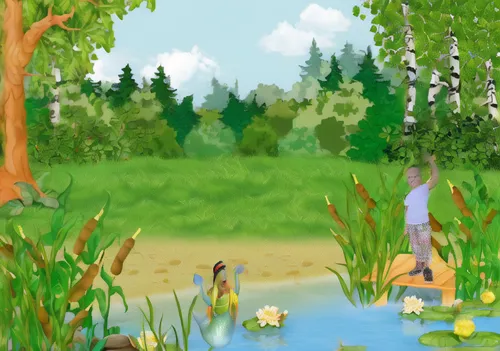 wetland,swampy landscape,frog background,pond plants,pond,garden pond,brook landscape,game illustration,wetlands,fish pond,cartoon video game background,background view nature,children's background,ri