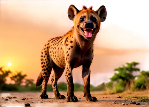 african wild dog,spotted hyena,hyena,wild dog,serengeti,fossa,african leopard,safari,jagdterrier,cheetah,giraffidae,german pinscher,spotted deer,endangered specie,pinscher,botswana,canidae,miniature pinscher,macropodidae,kenya africa,Illustration,Japanese style,Japanese Style 02