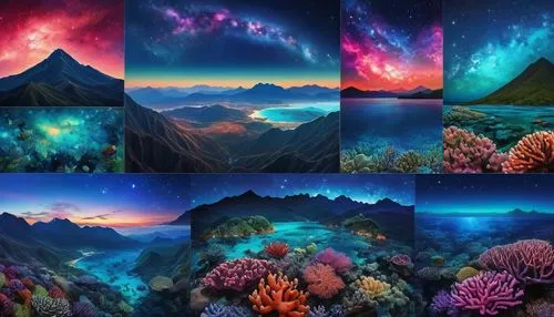 abstract backgrounds,windows wallpaper,cool backgrounds,coral reef,fractals art,colorful background,Conceptual Art,Daily,Daily 32