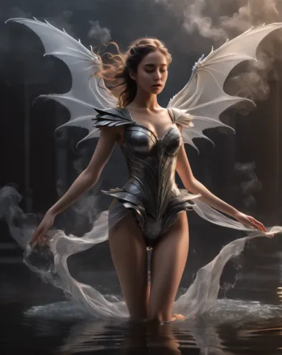 fantasy picture,fantasy woman,fantasy art,archangel,angel wings,faerie,world digital painting,angel wing,angel girl,heroic fantasy,fire angel,angel,water nymph,winged,flying girl,harpy,siren,dark ange