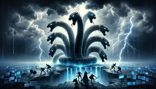 the storm of the invasion,e-flood,poseidon,strom,kraken,poseidon god face,tour to the sirens,cd cover,alien invasion,fractalius,nine-tailed,antasy,god of the sea,sci fiction illustration,background im