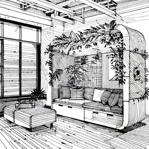 japanese-style room,cabana,bedroom,houseboat,shabby-chic,cabin,apartment,indoor,livingroom,canopy bed,modern room,small cabin,veranda,an apartment,shared apartment,living room,home interior,guest room