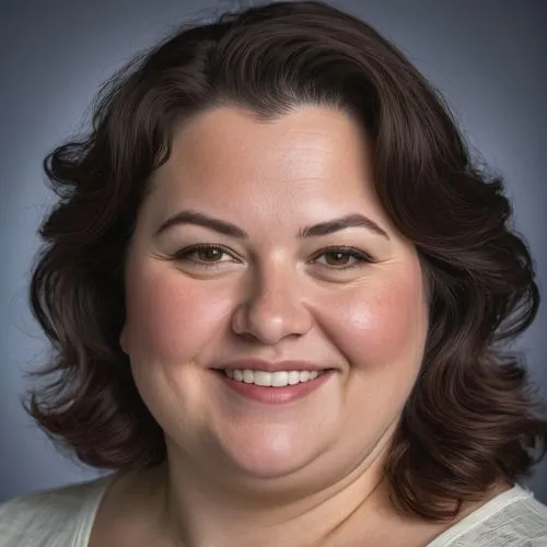 Capture your professional headshot of a chubby 35yo woman under natural lighting,official portrait,stefanik,veeder,susanne pleshette,jenji,rhonda rauzi,portrait of christi,pinkowski,bdl,koechner,domin