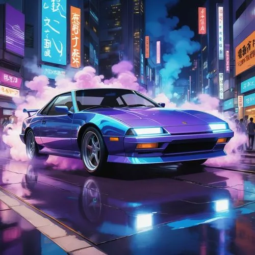 supra,camaros,3d car wallpaper,crx,drift,wanganella,delorean,fiero,vapor,integra,ultraviolet,80's design,car wallpapers,marmaro,elektrocar,vapid,dreamwave,camero,wrb,soarer,Illustration,Japanese style,Japanese Style 03