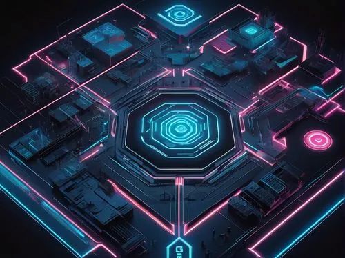 tron,cybertown,cyberia,cyberscope,cyberview,cyberscene,maze,cybercity,cyber,polybius,neon arrows,labyrinthian,80's design,cybernet,geometric,cyberport,pink vector,labyrinths,rez,synth,Illustration,Japanese style,Japanese Style 14