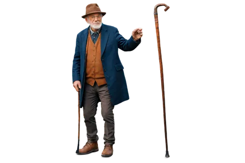 quarterstaff,man holding gun and light,churchwarden,pilgrim,sculptor ed elliott,walking stick,charles darwin,walkingstick,model train figure,man with umbrella,chimney sweep,lamplighter,shepherd's staff,alphorn,archaeologist,godot,indiana jones,kolchak,archeologist,jongleur,Illustration,Black and White,Black and White 15