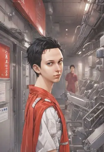 kaneda,tetsuo,akira,junpei,hiro,soejima,akihiko,kazunori,saitek,kazuhiro,ishiaku,samguk,kazunari,gotoku,nanako,saitama,sasamoto,senji,takahira,naomasa,Digital Art,Anime