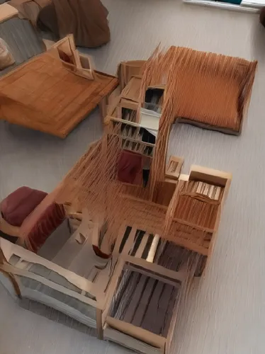 wooden car,wooden mockup,wooden houses,model house,longhouses,wooden construction