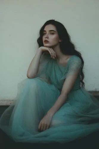 jingna,harmlessness,melodrama,chiffon,girl in a long dress,ophelia,diamanda,pale,chryste,peignoir,tosca,mystical portrait of a girl,jasmine blue,melancholia,ethereal,tulle,habanera,gholamhossein,autochrome,arwen,Photography,Documentary Photography,Documentary Photography 08