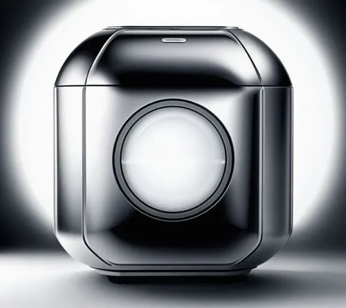 能量蛋
,a large black object with a white dot in the middle,battery icon,android icon,tiktok icon,square logo,cube surface,computer icon,Photography,General,Realistic