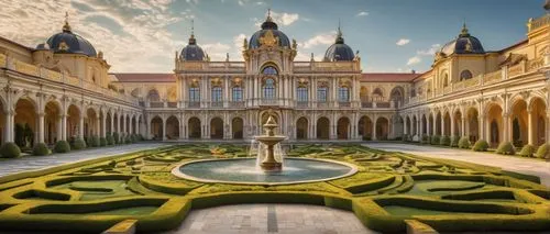 europe palace,certosa di pavia,mafra,certosa,palace garden,szeged,versailles,frederiksborg,the royal palace,czech budejovice,venaria,the palace,palaces,palladianism,sanssouci,seville,château de chambord,royal palace,palace,residenz,Illustration,American Style,American Style 15