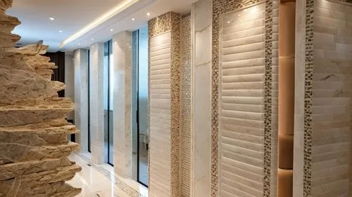  marble, natural stone, marble in different tones, marble skirting, cylindrical marble mosaic, marble thin line sheet, marble profile sheet, slate split surface mosaic, Marble 3D Cambered  Brick Curve