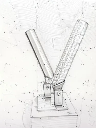 Architectural Pen Drawing Line Simple Stroke,vernier caliper,barograph,scientific instrument,writing or drawing device,vernier scale,double head microscope,perforator,microscope,mechanical pencil,mech