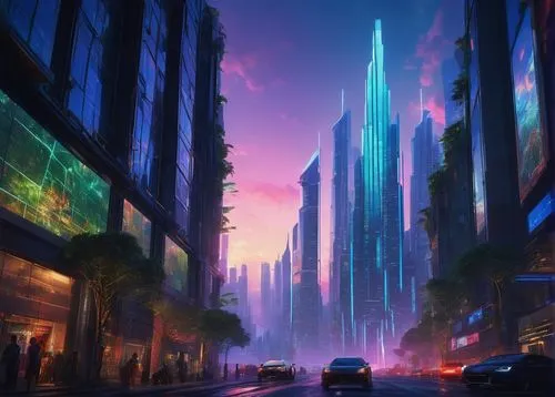 cybercity,cityscape,fantasy city,futuristic landscape,coruscant,metropolis,cybertown,cyberpunk,cloudstreet,guangzhou,colorful city,evening city,urbanworld,city at night,kinkade,the city,makati,cityzen,microdistrict,atmosfera,Conceptual Art,Fantasy,Fantasy 05