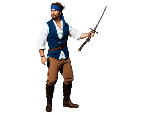 guybrush,swashbuckler,quarterstaff,frontiersman,swordsmith,swashbuckling,minuteman,henricus,dronacharya,musketeer,hotspur,zouave,pirate,rapier,sandokan,alatriste,male character,militiaman,batteau,landesman,Illustration,Realistic Fantasy,Realistic Fantasy 30