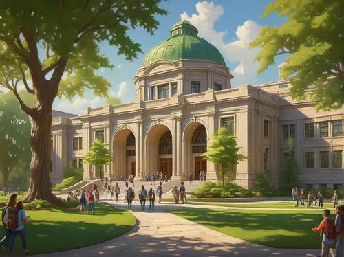 school design,commonwealth,greendale,tulane,bascom,renderings,howard university,oberlin,admissions,jeffersonian,woodburn,chaminade,isu,shorecrest,ocu,csu,campuswide,uob,collegiate basilica,seminaries,Illustration,Realistic Fantasy,Realistic Fantasy 32