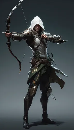 longbow,bow and arrows,assassin,bow and arrow,quarterstaff,bow arrow,swordsman,draw arrows,awesome arrow,bows and arrows,scythe,hand draw arrows,robin hood,aesulapian staff,the wanderer,assassins,wind warrior,3d archery,cullen skink,swordsmen,Conceptual Art,Fantasy,Fantasy 06