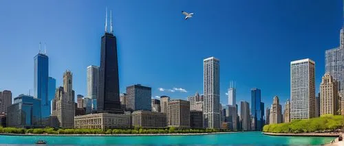 chicago skyline,chicago,chicagoland,birds of chicago,ctbuh,chicagoan,dearborn,dubia,skyscrapers,metra,skycraper,coruscating,conurbations,sears tower,city skyline,dubay,megalopolis,illinois,tall buildings,detriot,Illustration,Vector,Vector 15