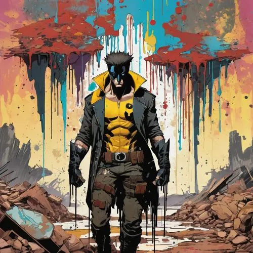 logan,wolverine,hannegan,xmen,vigilante,wolverines,sabretooth,deathstroke,watchmen,rorschach,bachalo,kubert,bisley,midnighter,postapocalyptic,x men,valiant,kryptarum-the bumble bee,batroc,mignola,Conceptual Art,Graffiti Art,Graffiti Art 08