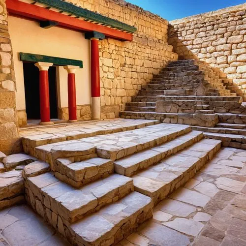 knossos,palace of knossos,stone ramp,stone stairs,stone stairway,kourion,winding steps,mycenae,outside staircase,herodium,amphipolis,step pyramid,minoan,trullo,kythera,flagstones,trulli,steps,viminacium,laodicea,Conceptual Art,Daily,Daily 23