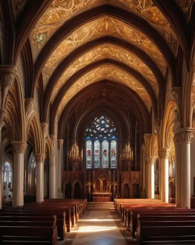 transept,presbytery,christ chapel,episcopalianism,sanctuary,interior view,collegiate basilica,the interior,pcusa,vaulted ceiling,chancel,interior,mercersburg,choir,chapel,episcopalian,nave,ecclesiastical,mdiv,st mary's cathedral,Conceptual Art,Sci-Fi,Sci-Fi 02