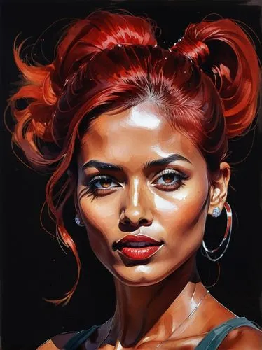 digital painting,flamenca,girl portrait,mayhle,woman portrait,oil painting on canvas,david bates,world digital painting,kouroussa,oil painting,contessa,face portrait,paschke,woman face,african woman,oil paint,raja,lina,portrait of a girl,oil on canvas,Conceptual Art,Oil color,Oil Color 08