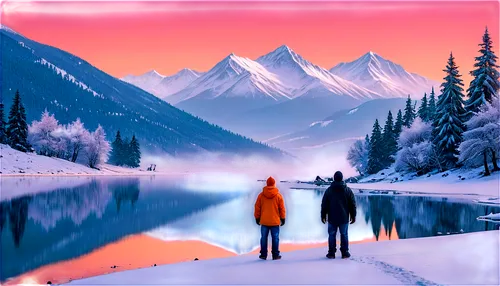 winter background,winter lake,snow landscape,winter landscape,landscape background,snowy landscape,snow scene,nature background,frozen lake,snowshoers,world digital painting,winter magic,winters,winter dream,creative background,background view nature,winter trip,3d background,snowshoeing,snow mountains,Illustration,Vector,Vector 19