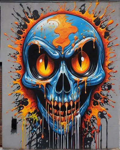 graffiti art,sugar skull,grafitti,skulls,graffiti,skull allover,calaverita sugar,calavera,spray can,skull sculpture,streetart,grafitty,day of the dead truck,street artist,grafiti,day of the dead skeleton,dia de los muertos,terminator,skull racing,day of the dead frame,Conceptual Art,Graffiti Art,Graffiti Art 08