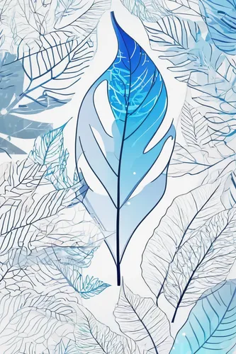 Compose a melancholic short story on leaf digital paper.,blue leaf frame,blue snowflake,botanical line art,kelp,leaf background,glacial,morpho,water-the sword lily,white feather,water glace,tropical l