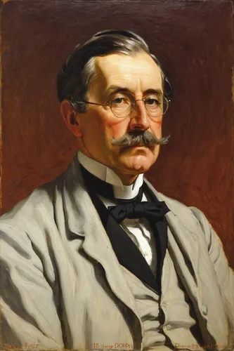 Dr George Abbott by Charles Tattershall Dodd Ii | Museum Art Reproductions Charles Tattershall Dodd Ii | WahooArt.com,self-portrait,lev lagorio,official portrait,asher durand,portrait,teddy roosevelt 