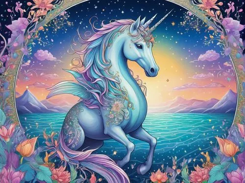 unicorn background,unicorn art,unicorn,spring unicorn,rainbow unicorn,constellation unicorn,unicorn and rainbow,pegasus,sea-horse,colorful horse,unicorns,aquarius,unicorn crown,zodiac sign libra,golden unicorn,the zodiac sign taurus,fantasia,carnival horse,sagittarius,zodiac sign gemini,Illustration,Abstract Fantasy,Abstract Fantasy 17