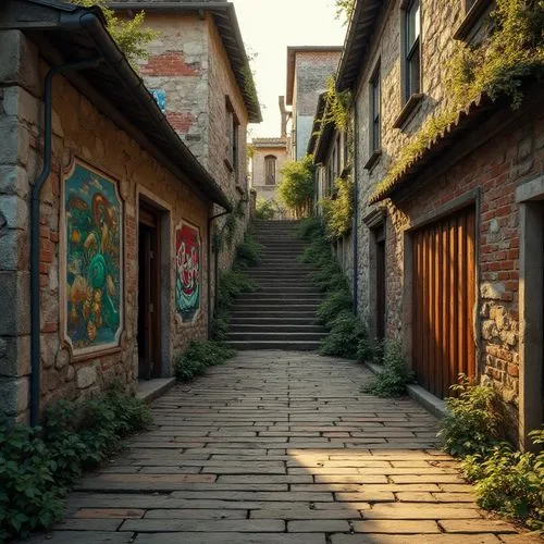 ruelle,alley,alleyway,alleys,alleyways,medieval street,old linden alley,narrow street,narrowness,gasse,ivrea,lucca,sidestreet,quirico,pigna,plovdiv,alagna,bergamo,alleycat,cortona,Photography,General,Realistic