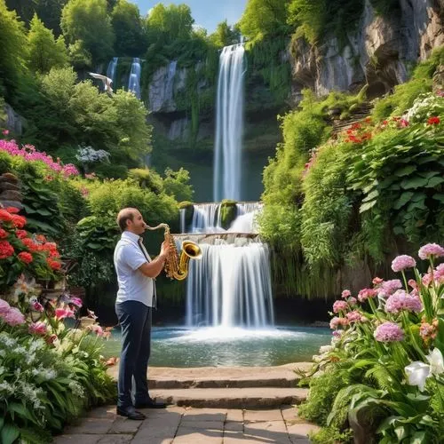 nature photographer,nature and man,green waterfall,water fall,wasserfall,waterfalls,idyllic,waterfall,cascade,plitvice,flower water,garden of eden,lilly of the valley,bridal veil fall,water falls,flower background,a small waterfall,jet d'eau,wishing well,cascading,Photography,General,Realistic