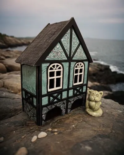 miniature house,fisherman's hut,fairy house,fisherman's house,pigeon house,dolls houses,beach hut,danish house,little house,wooden birdhouse,doll house,house by the water,summer house,bird house,dog h