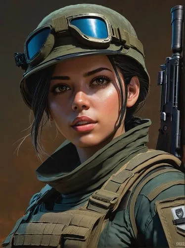 zofia,ela,rosita,isabela,malinovsky,operator,eft,servicewoman,gi,ana,ilsa,zula,civilian,lanasa,minh,organa,mida,sgt,girl with gun,soldado,Conceptual Art,Fantasy,Fantasy 16