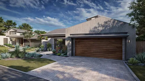 landscape design sydney,garden design sydney,landscape designers sydney,3d rendering,modern house,dunes house,render,mid century house,core renovation,garage door,residential house,house shape,folding