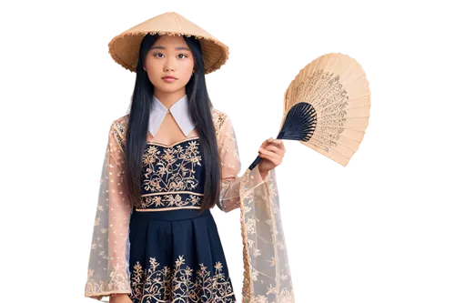 asian costume,asian conical hat,folk costume,traditional costume,asian umbrella,anime japanese clothing,ancient costume,oriental girl,oriental longhair,folk costumes,inner mongolian beauty,oriental princess,japanese woman,asian woman,vietnamese woman,chinese style,shuanghuan noble,umbrella pattern,hand fan,asian semi-longhair,Conceptual Art,Oil color,Oil Color 11