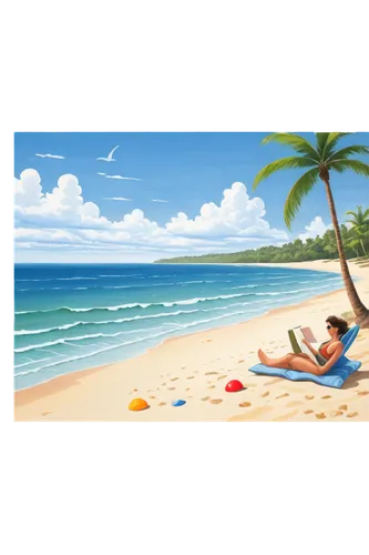 beach landscape,beach background,dream beach,summer background,beach scenery,tropical beach,summer clip art,paradise beach,cartoon video game background,background vector,umbrella beach,summer beach umbrellas,beach furniture,summer icons,landscape background,caribbean beach,cuba background,beautiful beach,beachcomber,castaway beach,Conceptual Art,Daily,Daily 33