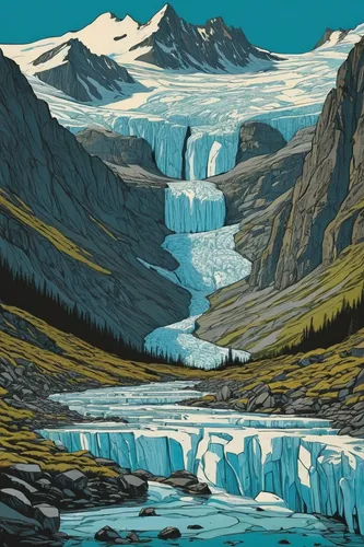 glacial melt,gorner glacier,glaciers,glacier,the glacier,glacial landform,glacial lake,icefield parkway,glacier water,glacial,entrance glacier,icefields parkway,alaska,morteratsch glacier,ice floes,yukon territory,nordland,ice floe,ice landscape,glacier tongue,Illustration,Vector,Vector 15