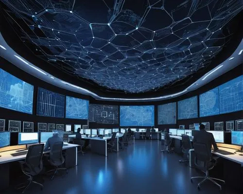 control desk,computer room,eurocontrol,trading floor,control center,supercomputing,cyberinfrastructure,data center,enernoc,the server room,datacenter,telesystems,nrao,cyberport,norad,cyberwarfare,netcenter,nstx,cyberonics,cyberview,Art,Artistic Painting,Artistic Painting 34