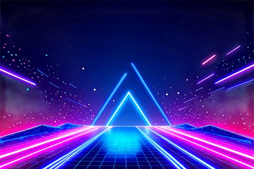 neon arrows,triangles background,80's design,retro background,atari,wavevector,tron,abstract retro,triad,prism,antiprism,triangular,3d background,cyberrays,adiutrix,disco,zigzag background,aastrom,4k wallpaper,silico,Unique,Pixel,Pixel 05