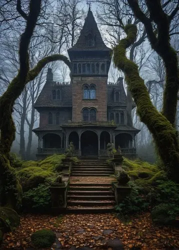 witch's house,witch house,creepy house,ghost castle,the haunted house,house in the forest,haunted castle,haunted house,old victorian,forest house,victorian house,marylhurst,dreamhouse,fairytale castle,abandoned house,olympia washington,fairy tale castle,woodburn,haddonfield,victorian,Illustration,Abstract Fantasy,Abstract Fantasy 16