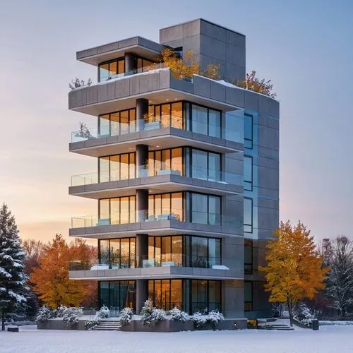 residential tower,cubic house,multistorey,modern architecture,renaissance tower,escala,Photography,General,Natural