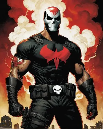 punisher,crossbones,deadshot,despero,darkseid,stegman,Illustration,American Style,American Style 02